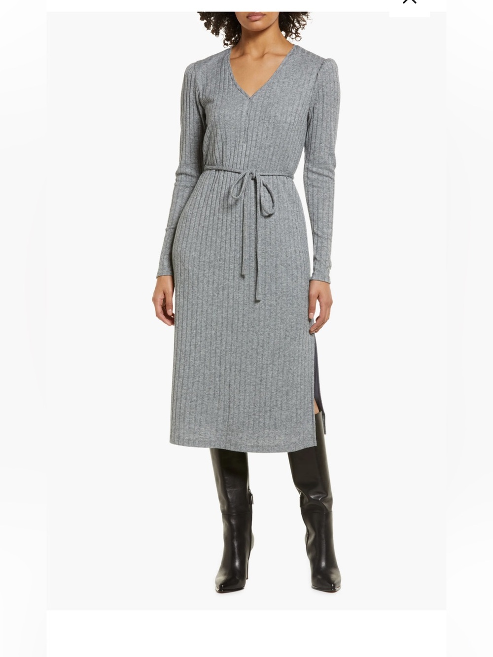 ❤️ Julia Jordan Fleece Midi Dress